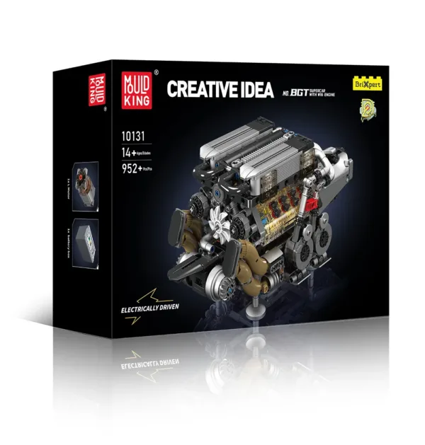 Bugatti W16 Engine Model Kit