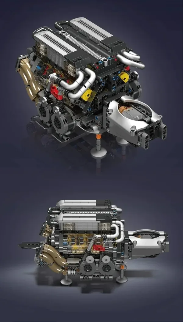 Bugatti W16 Engine Model Kit