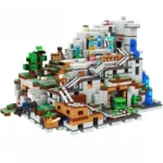 Brickvivid Minecraft Mountain Cave Building Set 2688pcs Epic Mine Kit