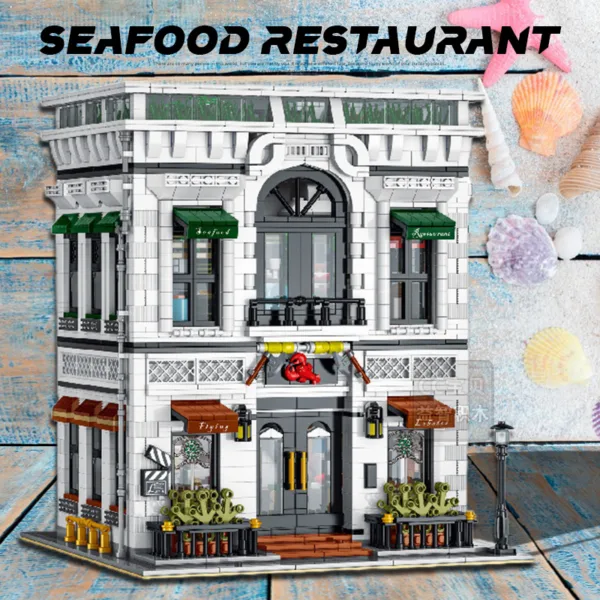 LEGO 10203 Seafood Restaurant Building Set