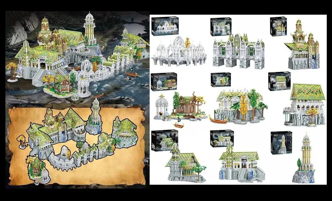 LEGO Rivendell Living Room 33244