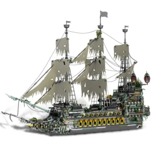 LEGO 66037 large pirate ship building set
