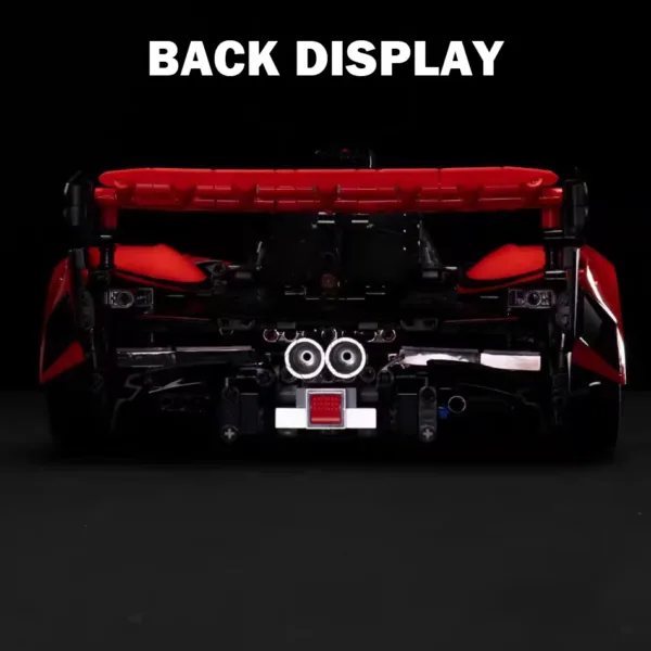 LEGO YQ-Y10000 McLaren SolusGT Technic Car Model Kit