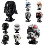 Brickvivid Star Wars Helmet Building Set, A Collector's Display Model