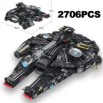 Brickvivid Star Wars Shadowed Wing: A Custom Starship Building Set