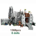 Brickvivid Epic Medieval Fortress Building Kit