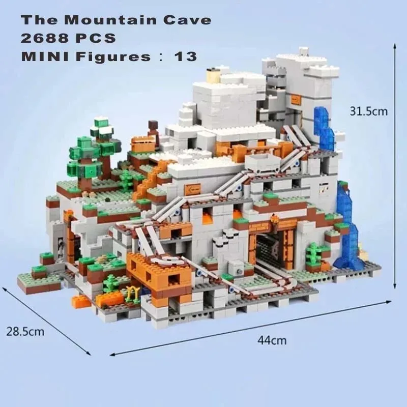 LEGO Minecraft The Mountain Cave 21137