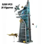 Brickvivid Avengers Tower Building Set for Adults 5201Pcs