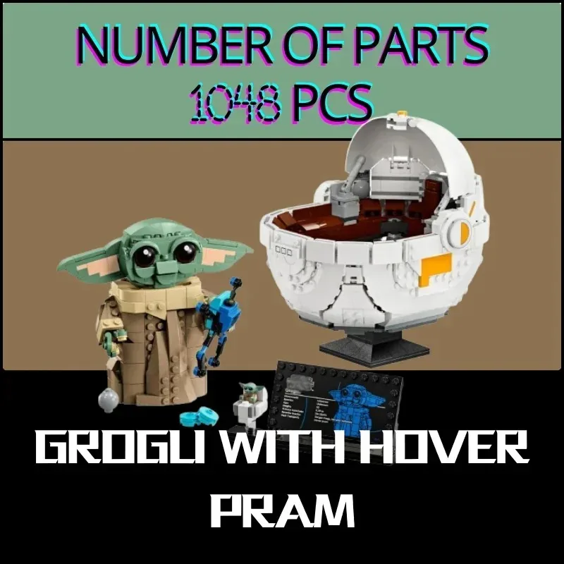 LEGO Star Wars Grogu with Hover Pram