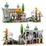 Brickvivid Lord of The Rings Rivendell Building Set 6167pcs