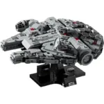 Brickvivid Millennium Falcon Building Blocks - Iconic Star Wars Display Set