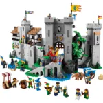Brickvivid Lion Knight Castle Building Set - Epic Medieval Build