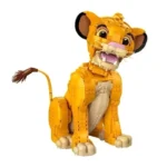 Brickvivid Young Simba: Lion King Building Set for Adults