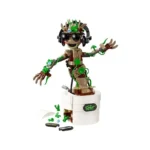Brickvivid Dancing Groot Building Kit | Interactive Toy