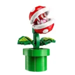 Brickvivid Buildable Piranha Plant | Super Mario Desk Decor