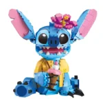 Brickvivid Stitch Building Kit | Posable Alien Figure For Display