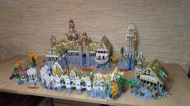 Lego Lord of the Rings Castle