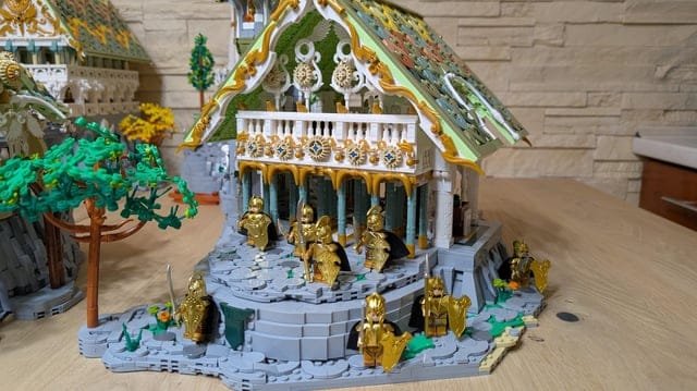 Lego Lord of the Rings Castle