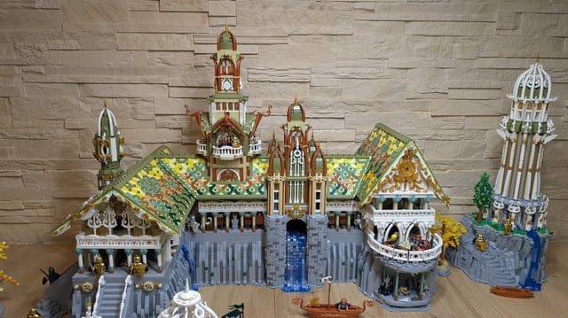 Lego Lord of the Rings Castle