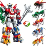 Brickvivid Voltron Building Set, The Ultimate Giant Defender Robot