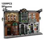 Brickvivid Sherlock Holmes Book Nook Kit: Build Baker Street