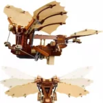 Brickvivid Leonardo da Vinci's Flying Machine Kit: Historical Model