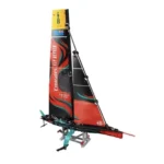 Brickvivid AC75 Model Yacht: Emirates Team NZ Racing Replica
