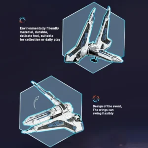 Lego Star Wars Starfighter Kom'rk-class fighter transport