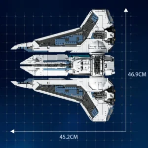 Lego Star Wars Starfighter Kom'rk-class fighter transport