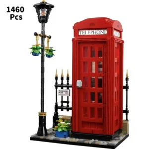 Lego Red London Telephone Box