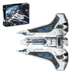 Brickvivid Star Wars Starfighter Building Set | Epic Display Model