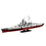Brickvivid Bismarck Battleship Building Set - Detailed 1 to 300 Scale Model