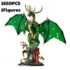 Brickvivid Ninjago Dragon Building Set – Guardian Dragon Model Kit