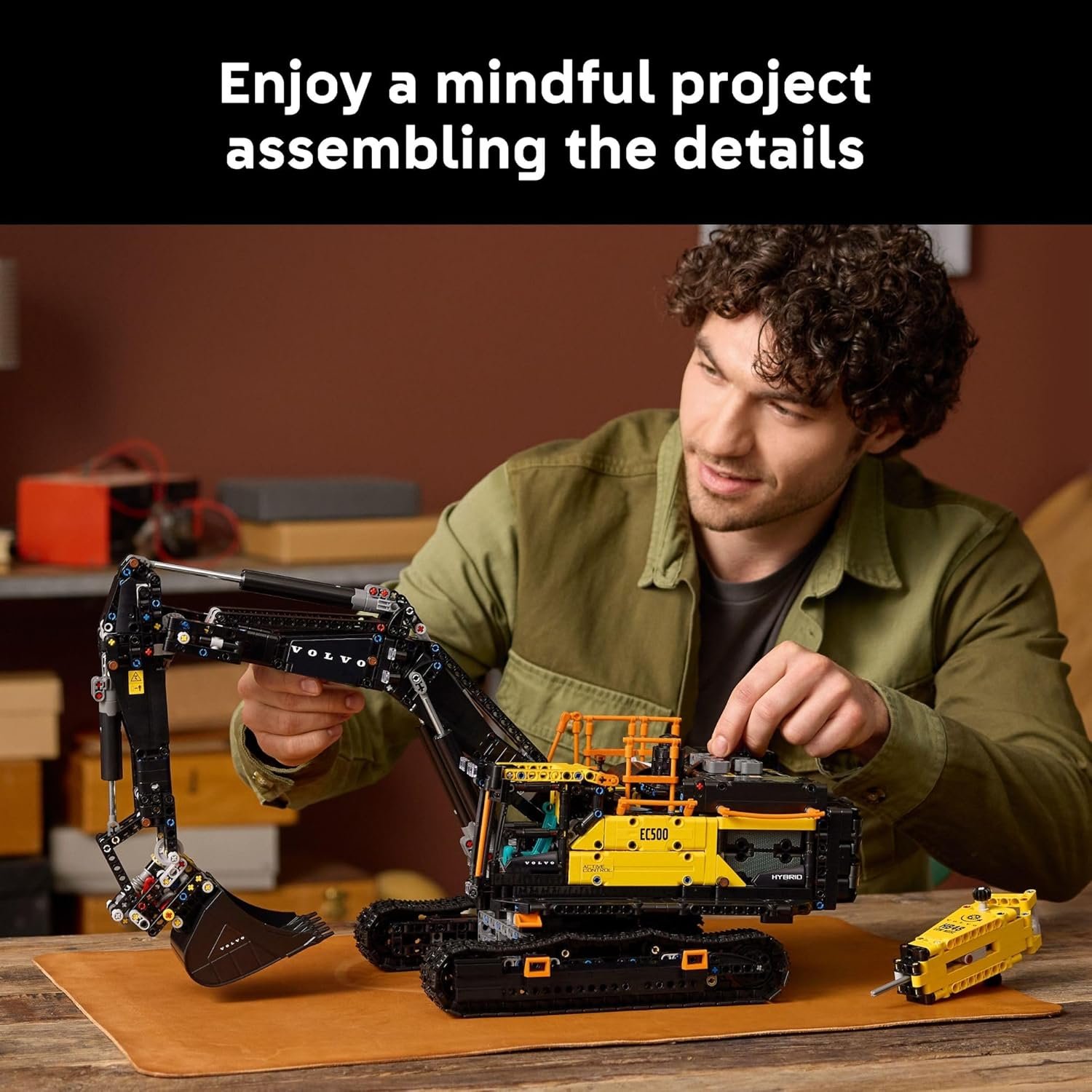 Lego Volvo EC500 Hybrid Excavator