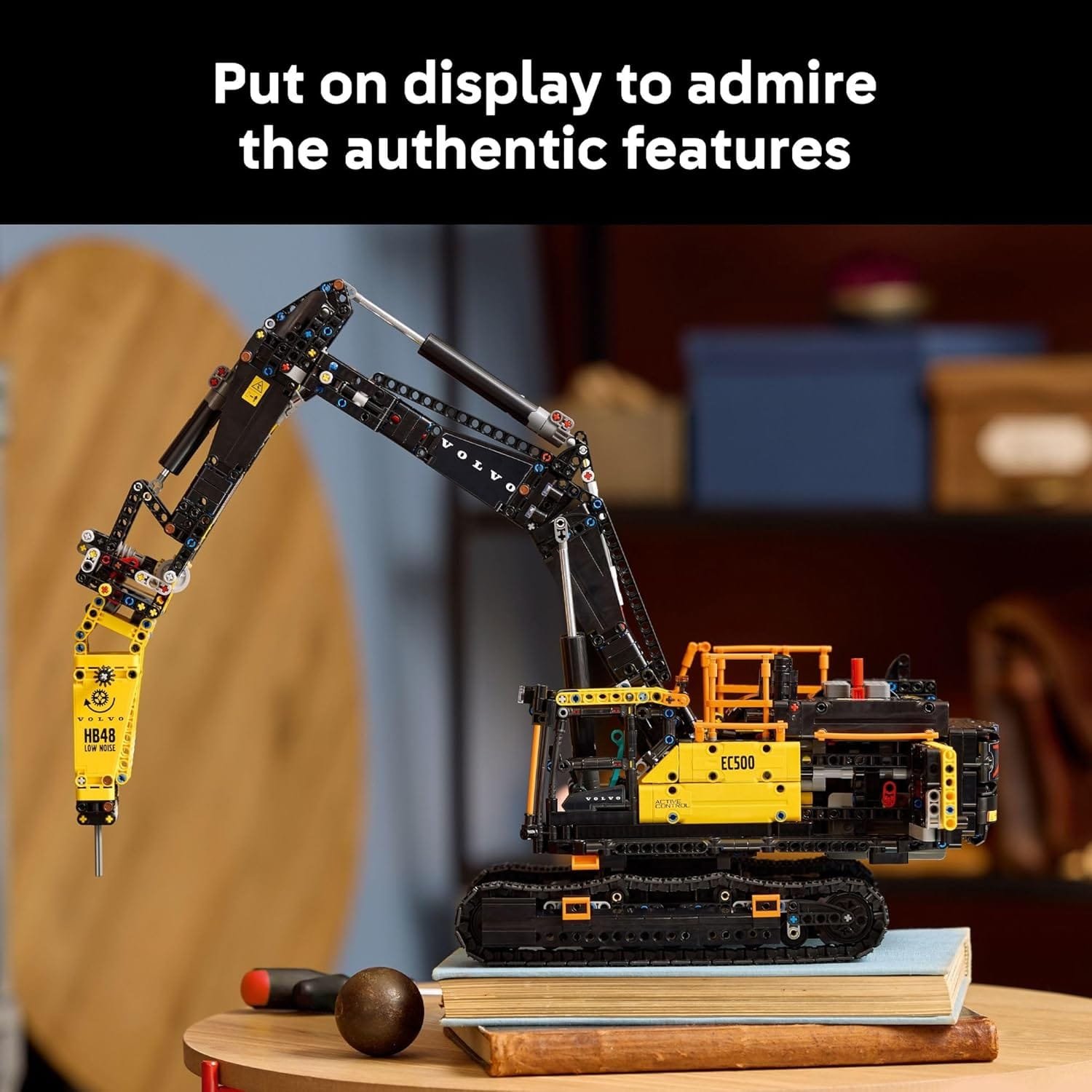 Lego Volvo EC500 Hybrid Excavator