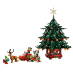 Brickvivid Christmas Tree Building Set – Create a Festive Family Centrepiece