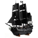 Brickvivid Captain Jack Sparrow’s Pirate Ship Building Set for Adults