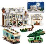 [Clearance Sale] Brickvivid Christmas Moc Kit – Festive Lights & Movie-Scene Display