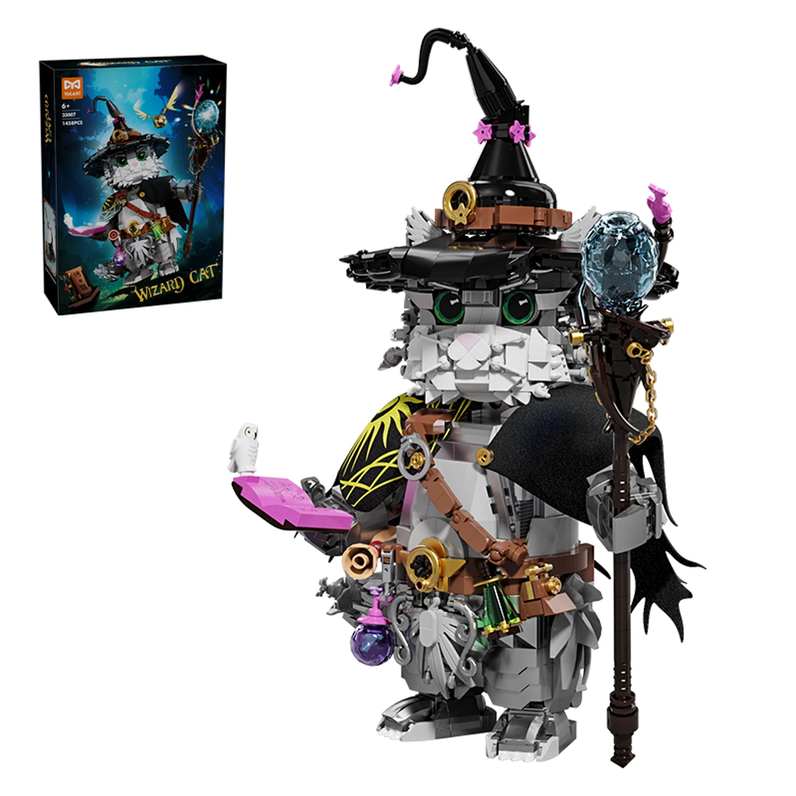 Wizard Cat Building Set