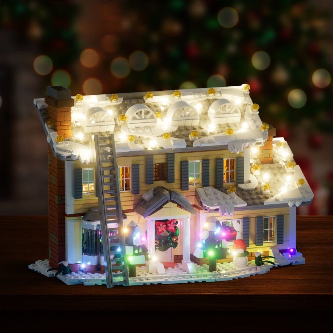 【vacation】　4点まとめ売り Brickvivid Christmas Moc Kit – Festive Lights & Movie-Scene