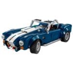 Brickvivid Shelby Cobra Building Set - Iconic 1960s Race Car Model