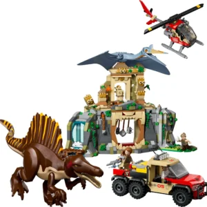 lego Spinosaurus & Quetzalcoatlus Air Mission 76976