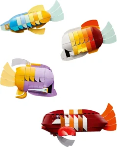 lego aquarium fish tank set 10366