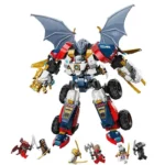 Brickvivid Zane Ultra Combiner Mech - Epic 4-in-1 Ninjago Build