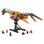 Brickvivid Marvel spaceship display model – The Guardians' Ship Building Kit
