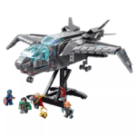 Brickvivid Collectible Quinjet Brick Model – Detailed Aircraft Construction Set
