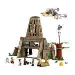 Brickvivid Star Wars Yavin 4 Rebel Base Building Set with Y-wing Starfighter