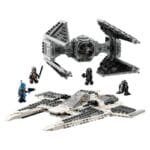 Brickvivid Star Wars Mandalorian Fang Fighter vs TIE Interceptor Building Set