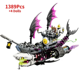 Lego Nightmare Shark Ship