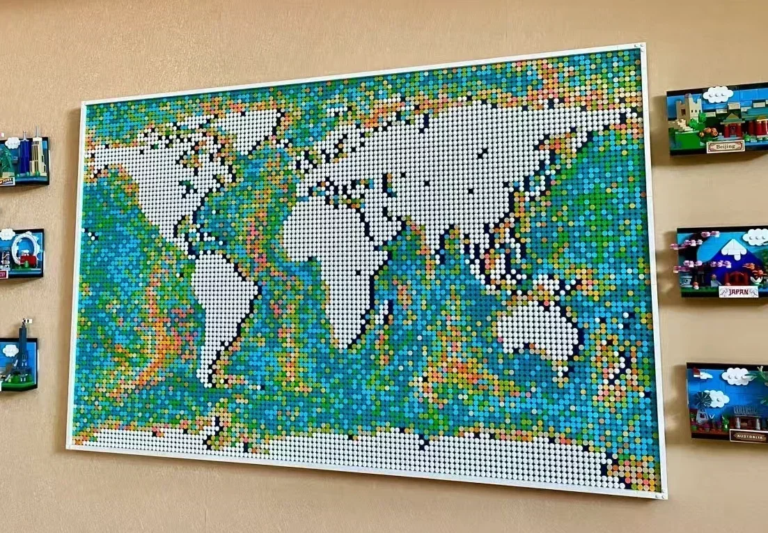 Lego Art World Map 31203